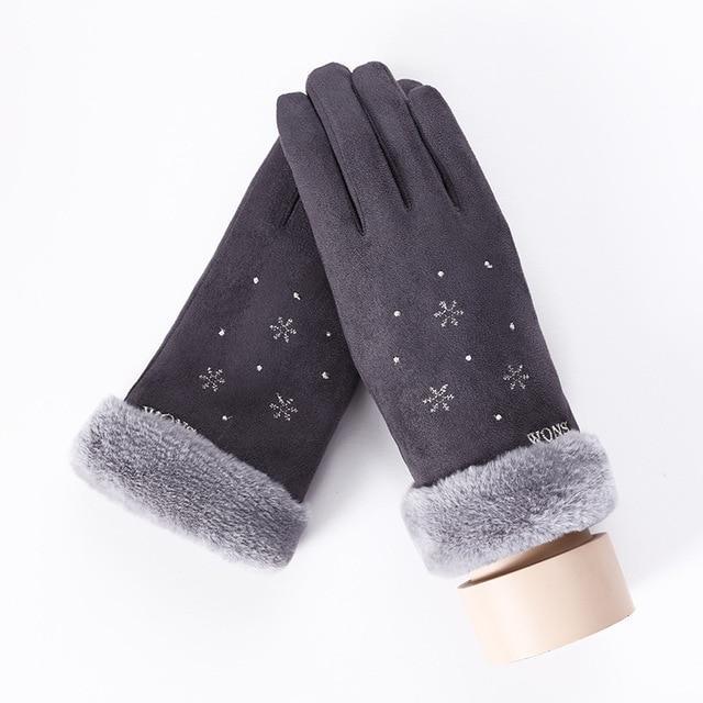 Noble™ Cashmere Touch Screen Gloves with Double Thick Plush - Image 32