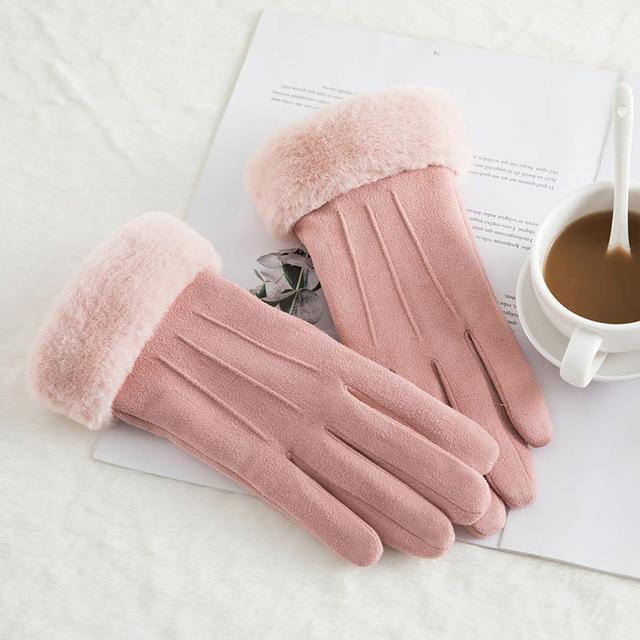 Noble™ Cashmere Touch Screen Gloves with Double Thick Plush - Image 33