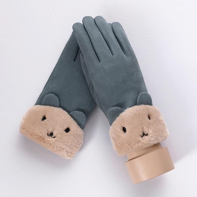 Noble™ Cashmere Touch Screen Gloves with Double Thick Plush - Image 34