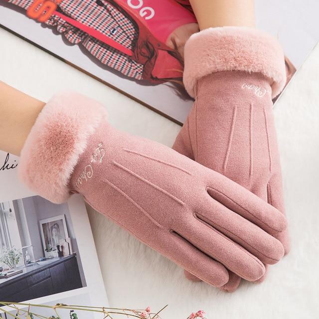 Noble™ Cashmere Touch Screen Gloves with Double Thick Plush - Image 36