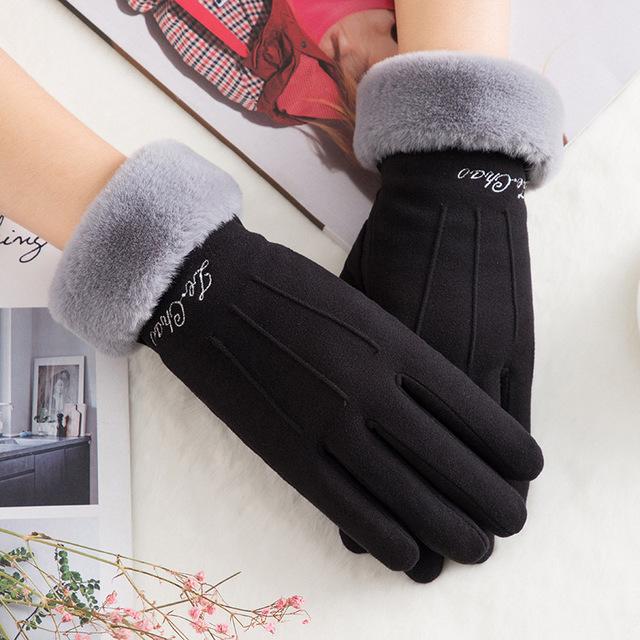 Noble™ Cashmere Touch Screen Gloves with Double Thick Plush - Image 37