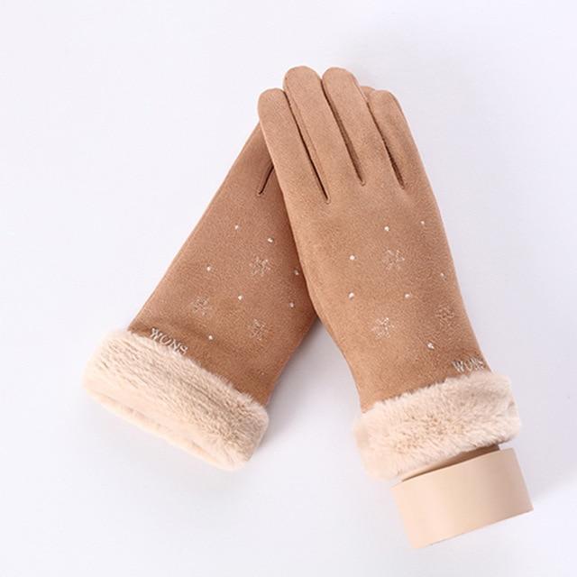 Noble™ Cashmere Touch Screen Gloves with Double Thick Plush - Image 38
