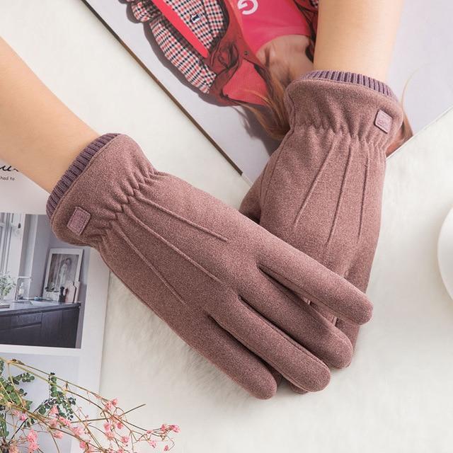 Noble™ Cashmere Touch Screen Gloves with Double Thick Plush - Image 43