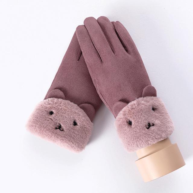 Noble™ Cashmere Touch Screen Gloves with Double Thick Plush - Image 46