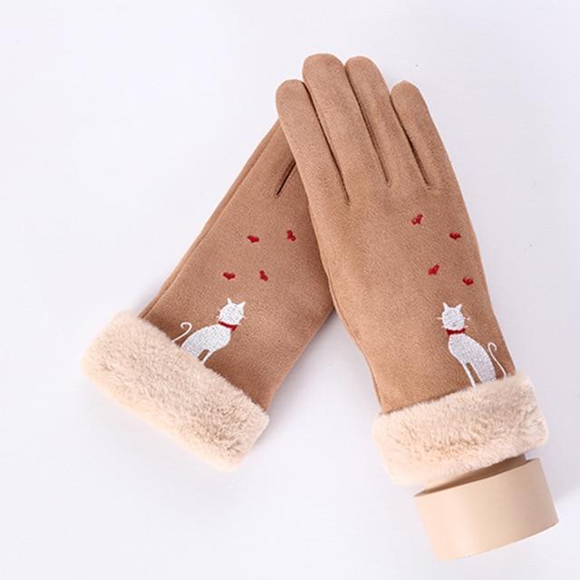 Noble™ Cashmere Touch Screen Gloves with Double Thick Plush - Image 47