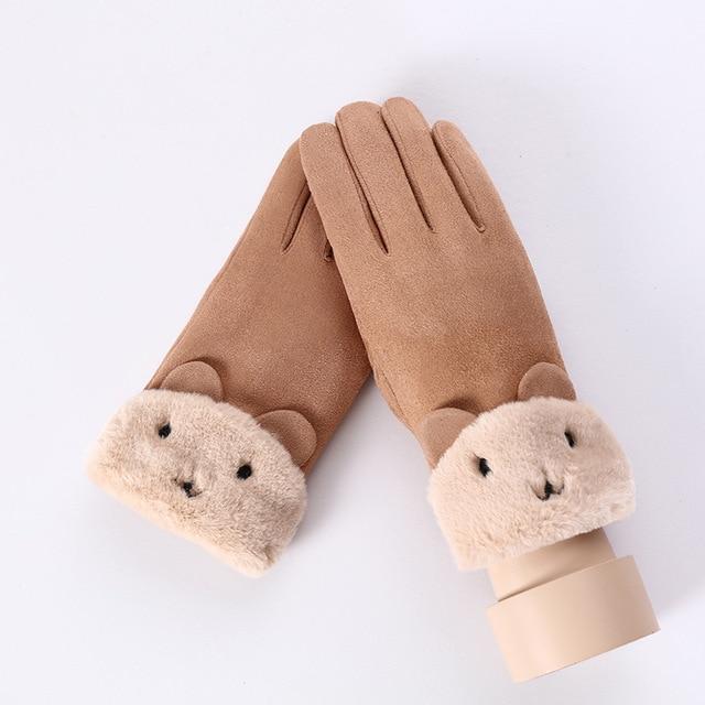 Noble™ Cashmere Touch Screen Gloves with Double Thick Plush - Image 5