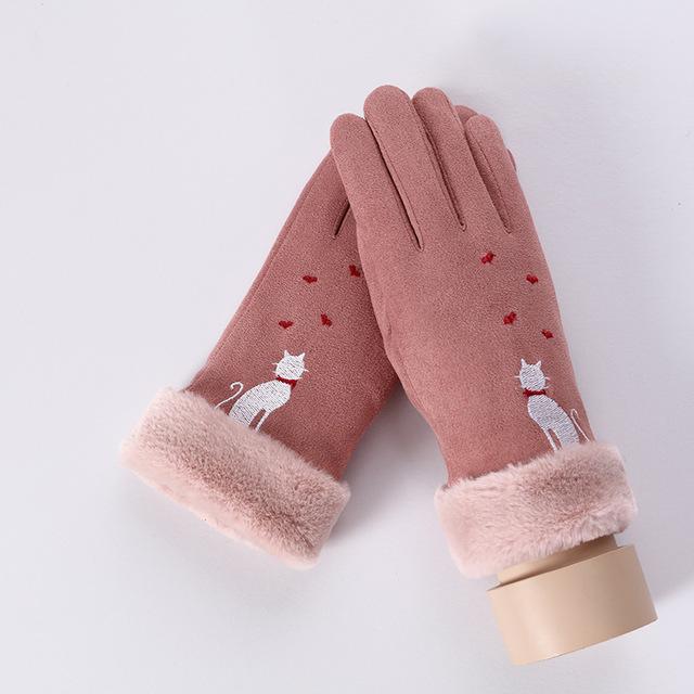 Noble™ Cashmere Touch Screen Gloves with Double Thick Plush - Image 52