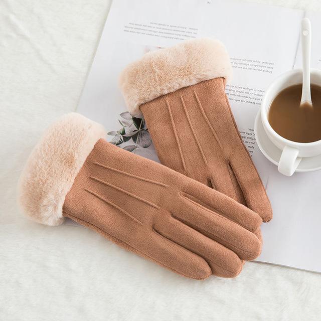 Noble™ Cashmere Touch Screen Gloves with Double Thick Plush - Image 54