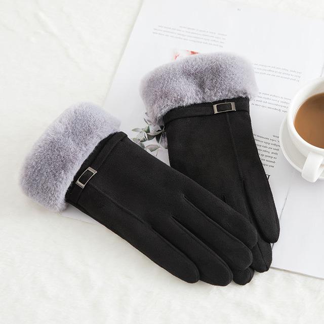 Noble™ Cashmere Touch Screen Gloves with Double Thick Plush - Image 7