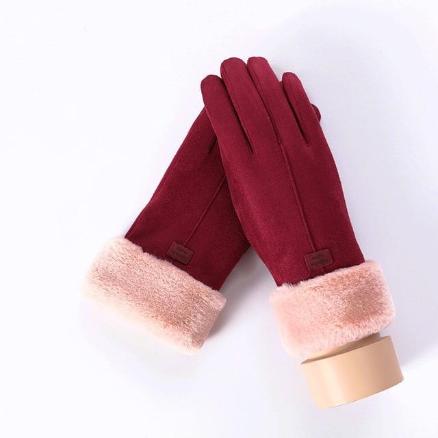 Noble™ Cashmere Touch Screen Gloves with Double Thick Plush - Image 8