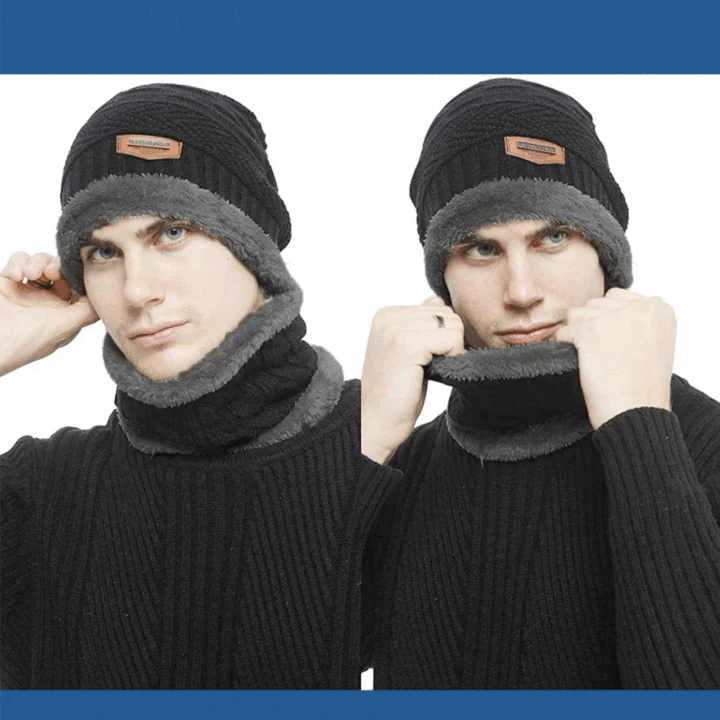 WindWarrior™ Wool Hat and Scarf Winter Set - Image 22