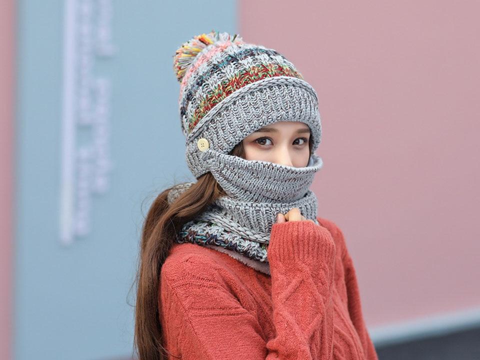 Winter Protection 3-in-1 Set (Mask,Hat,Scarf) - Image 7