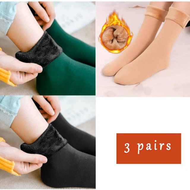 Winter Thermal Cashemere Socks (3 Pairs) - Image 9