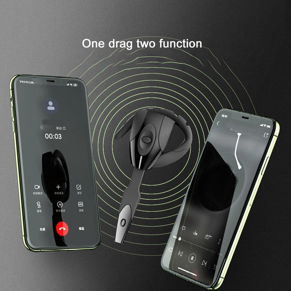 Wireless Driving Ear Hook Headset - Image 8