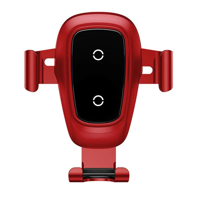 Baseus™ Gravity Auto-lock Car Mount With 10W Wireless QI Charger - Image 4