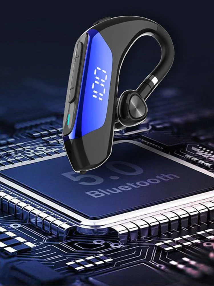 Over-Ear Bluetooth 5.0 LED Display Headset - Image 4