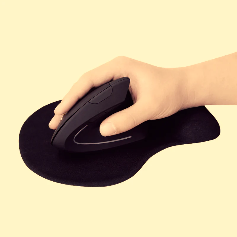 Strain & Pain-Free Wireless Ergonomic Wrist-Friendly Vertical Mouse - Image 3