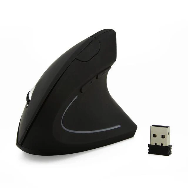 Strain & Pain-Free Wireless Ergonomic Wrist-Friendly Vertical Mouse - Image 4