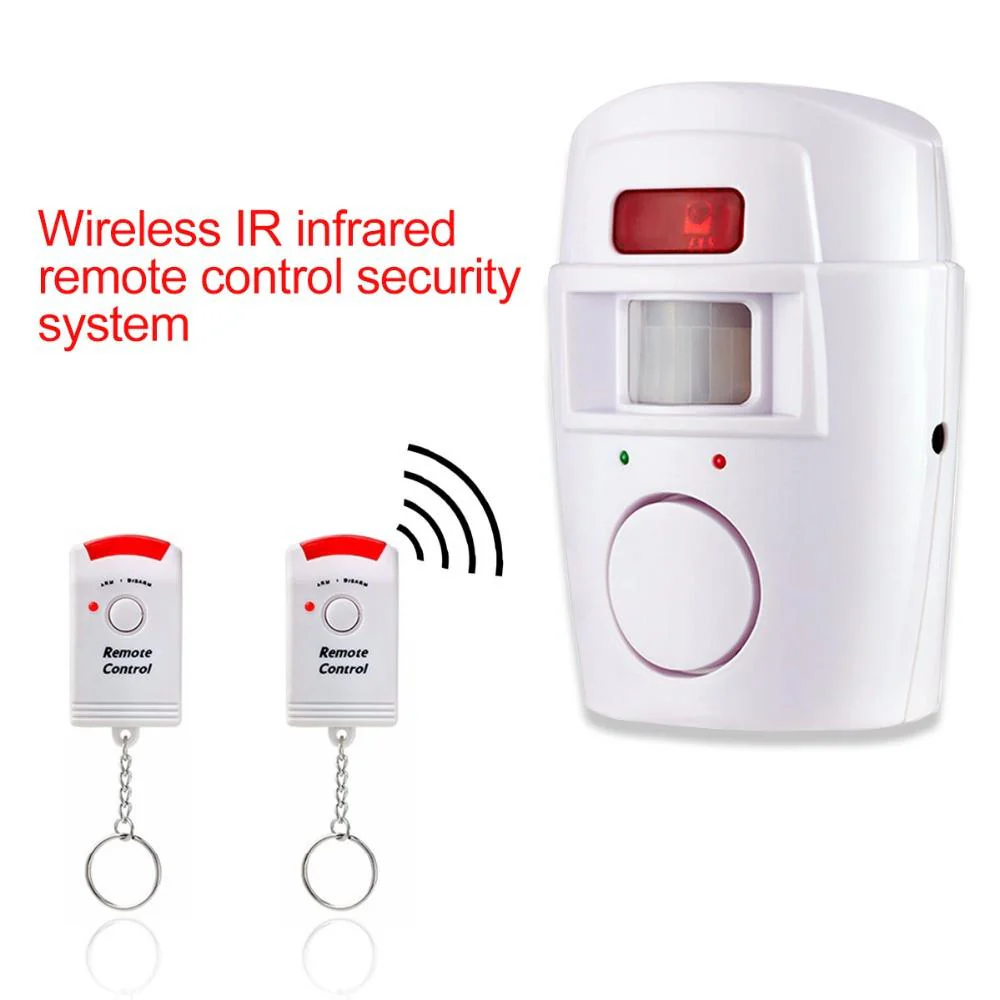 Wireless IR Motion Sensor Alarm Security System - Image 2