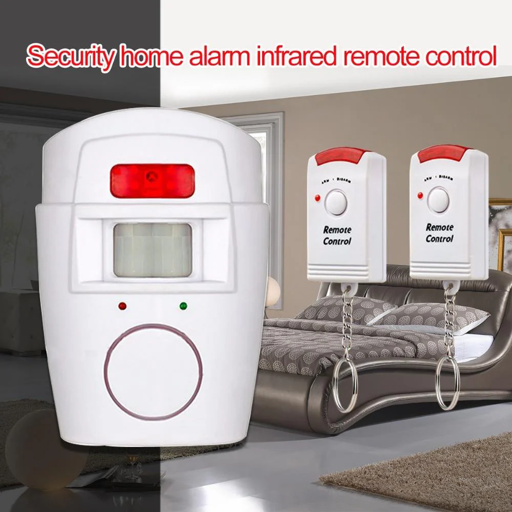 Wireless IR Motion Sensor Alarm Security System - Image 3