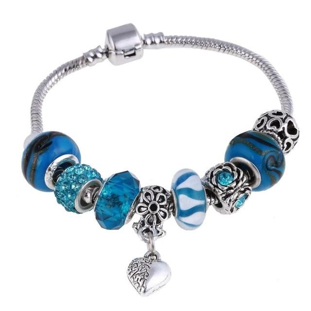 Women's Decorative Bead and Charm Bracelet - Image 11