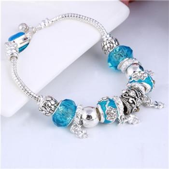 Women's Decorative Bead and Charm Bracelet - Image 3