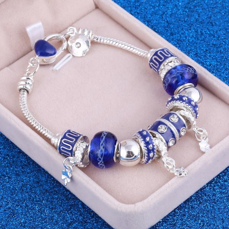 Women's Decorative Bead and Charm Bracelet - Image 7