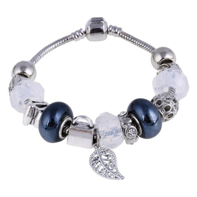 Women's Decorative Bead and Charm Bracelet - Image 9