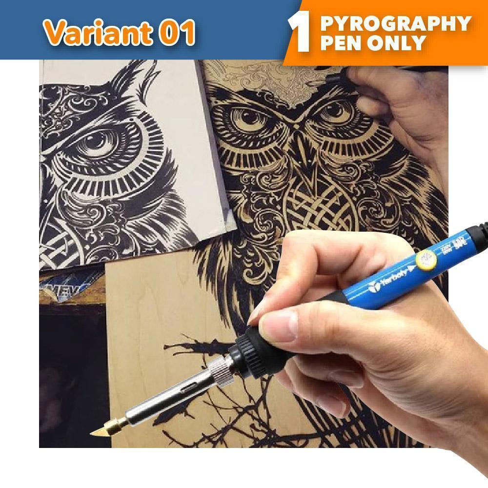 28 pcs Wood Burning Pyrography Kit - Image 4