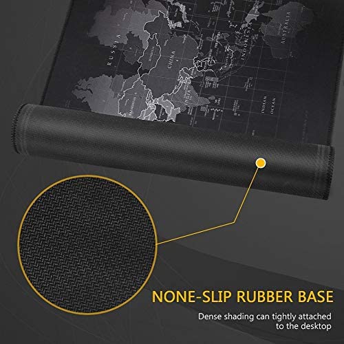 World Map Superior Desk Protection Super Large Mouse Pad - Image 13
