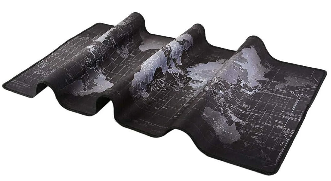 World Map Superior Desk Protection Super Large Mouse Pad - Image 8