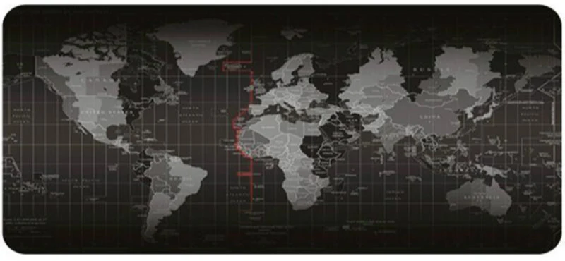 World Map Superior Desk Protection Super Large Mouse Pad - Image 9