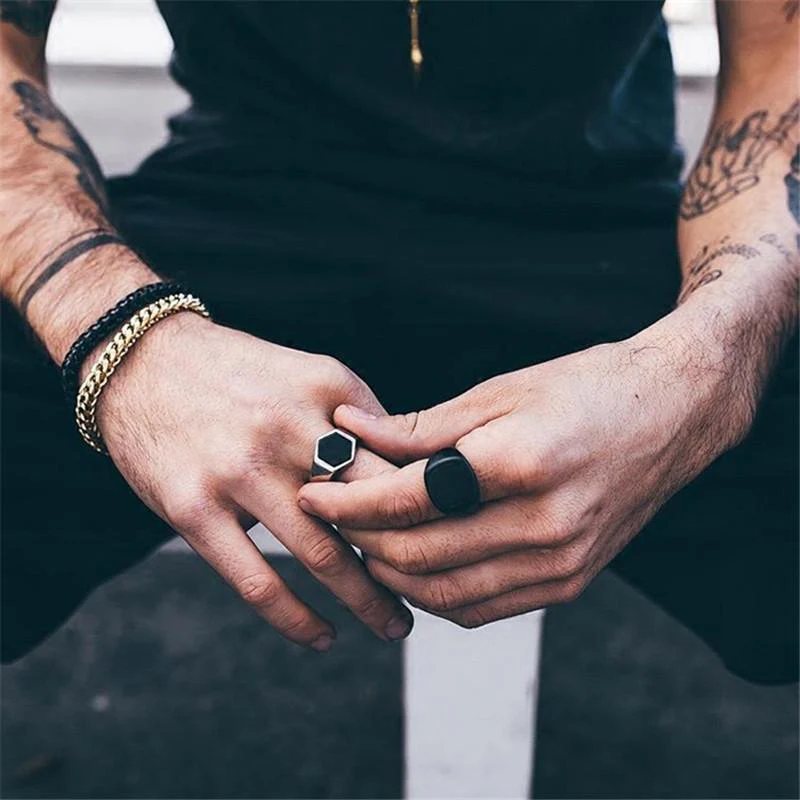 Zentox - Titanium Steel Rings - Image 2