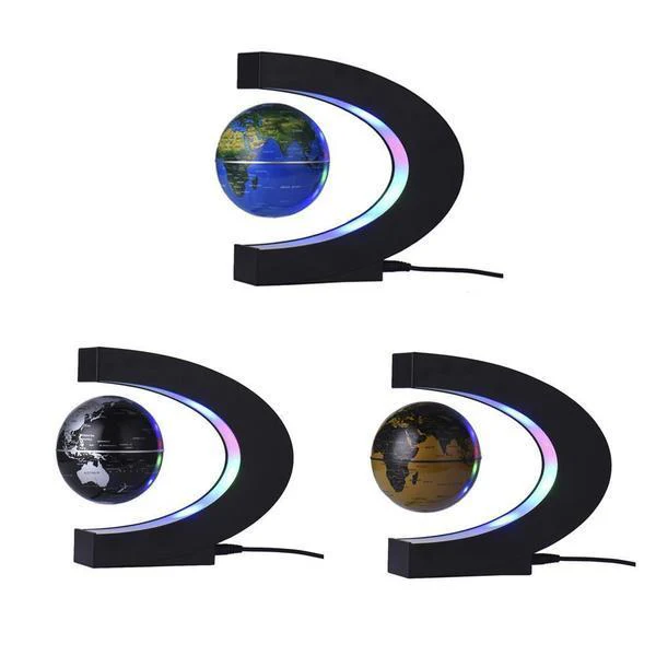 Zero Gravity Levitating Globe LED Lamp - Image 3