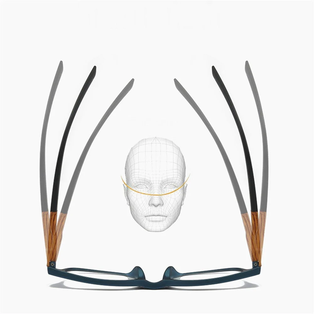 Zilead™ Wood Grain Reading Glasses - Image 5