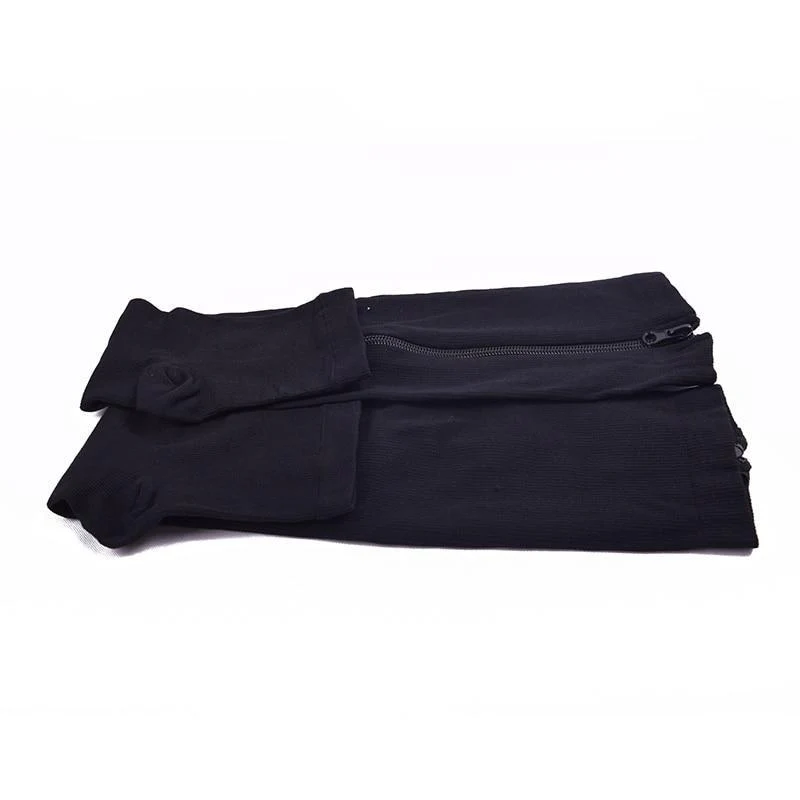 Open-Toe Pain Relief Zip-Up Compression Socks - Image 4