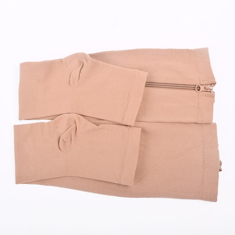 Open-Toe Pain Relief Zip-Up Compression Socks - Image 5