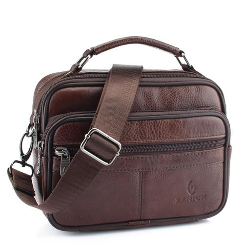 ZZNICK™ Genuine Leather Messenger Bag - Image 3