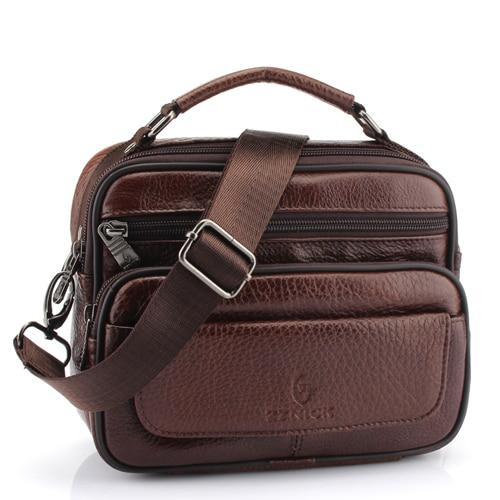 ZZNICK™ Genuine Leather Messenger Bag - Image 4