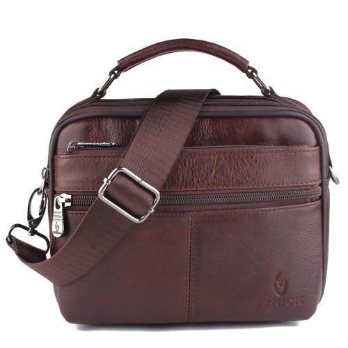 ZZNICK™ Genuine Leather Messenger Bag - Image 5